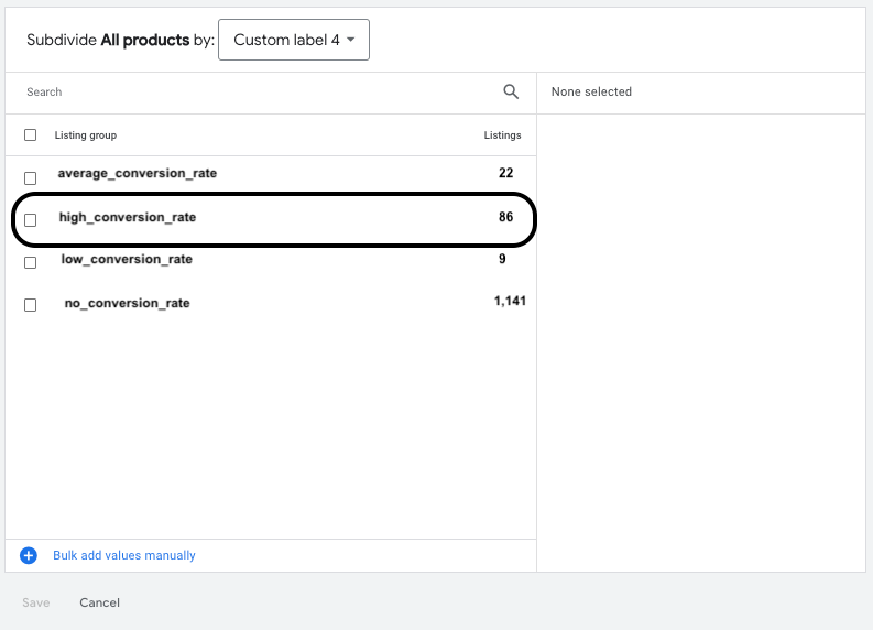 Starting campaigns with conversion rate label - TRUDA.IO